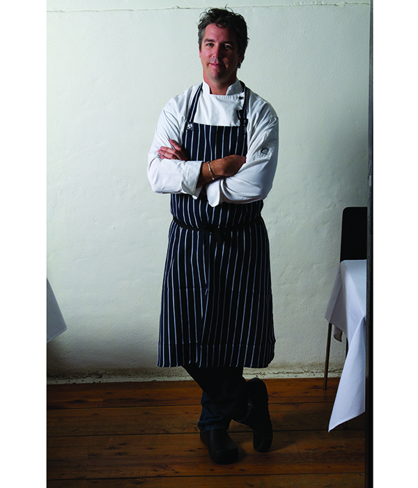 David Campbell, Chef at The Hungry Duck in Berry, poses for a portrait during a photo session focussed on food. Photos by Josh Brightman, Balanced Image Studio