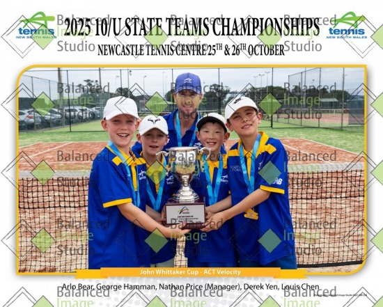 2025 Tennis NSW 10U trophy